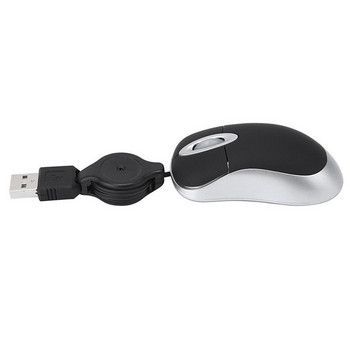 Οπτικό μίνι ανασυρόμενο ποντίκι φορητό μίνι USB ενσύρματο ποντίκι Εργονομία Home Office Ποντίκια για φορητό υπολογιστή υπολογιστή