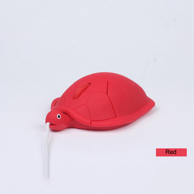 Sovawin Mini Cute Kawaii Tortoise Žičani miš 2.0 USB 3D Životinjski Računalni miš Gamer Optički miševi 1200DPI Za prijenosno računalo Prijenosno računalo