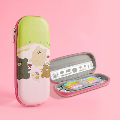 Mielas pieštukų dėklas Estuche Lapices Kawaii Kanceliarinės prekės Vienaragis Rašiklio dėklas mokyklinės reikmenys Trousse Scolaire Pencilcase Pieštukų dėžutė