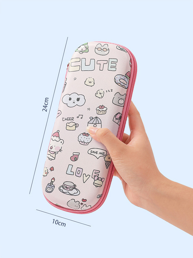 Mielas pieštukų dėklas Estuche Lapices Kawaii Kanceliarinės prekės Vienaragis Rašiklio dėklas mokyklinės reikmenys Trousse Scolaire Pencilcase Pieštukų dėžutė