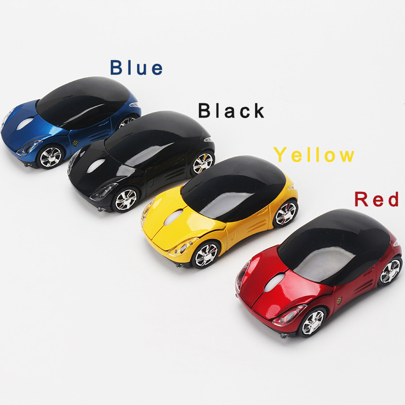 SOVAWIN LED juhtmevaba hiir autokujuline minihiir 1200 DPI 2,4G USB-vastuvõtja, mängimiseks mõeldud optilised elektroonilised hiired sülearvutitele