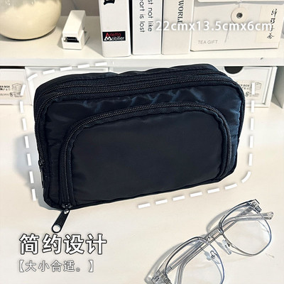 Torba za olovke velikog kapaciteta Torbica za olovke na patentni zatvarač Torba za pohranu papira Torbica za olovke Kozmetička torba Pernica za učenike Školski pribor