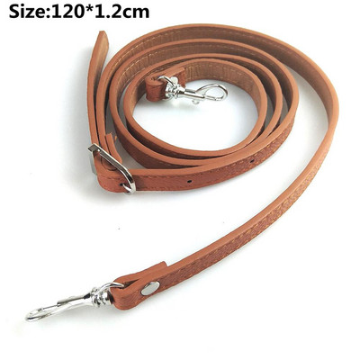 Νέα δερμάτινη τσάντα 130 cm μακριά τσάντα ώμου Τσάντα λαβές DIY ανταλλακτικό τσαντάκι για ζώνες τσάντας Αξεσουάρ για λουράκια τσάντας