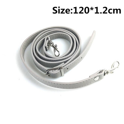 Νέα δερμάτινη τσάντα 130 cm μακριά τσάντα ώμου Τσάντα λαβές DIY ανταλλακτικό τσαντάκι για ζώνες τσάντας Αξεσουάρ για λουράκια τσάντας