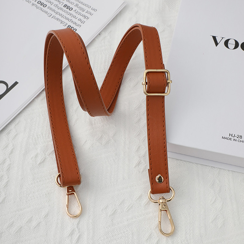 Νέα δερμάτινη τσάντα 130 cm μακριά τσάντα ώμου Τσάντα λαβές DIY ανταλλακτικό τσαντάκι για ζώνες τσάντας Αξεσουάρ για λουράκια τσάντας