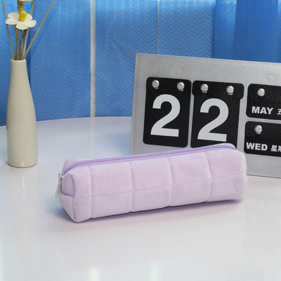 Ofertă fierbinte Tocuri de creion pentru fete Papetarie Kawaii Genți de creion Pernă de pluș Rechizite școlare Husă pentru creion Înapoi la școală