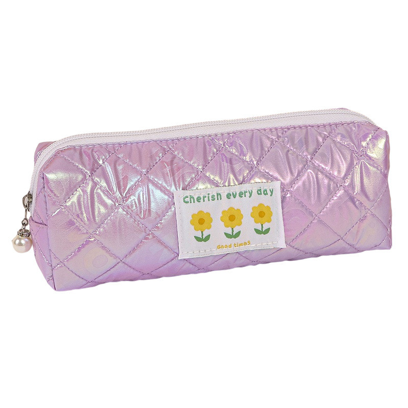 Mažas pieštuko dėklas studentų pieštukų maišelis monetų maišelis Kosmetikos krepšys biuro raštinės reikmenys paauglėms, moterys, mokykla, biuras