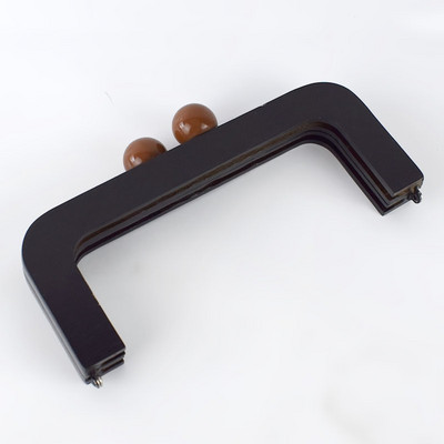 1kom Deepeel 20cm Okvir torbe Drvena drška Drvene torbe Zatvaranje Poljubac Kopča Okviri torbice Brava Kopče DIY dodaci za torbice