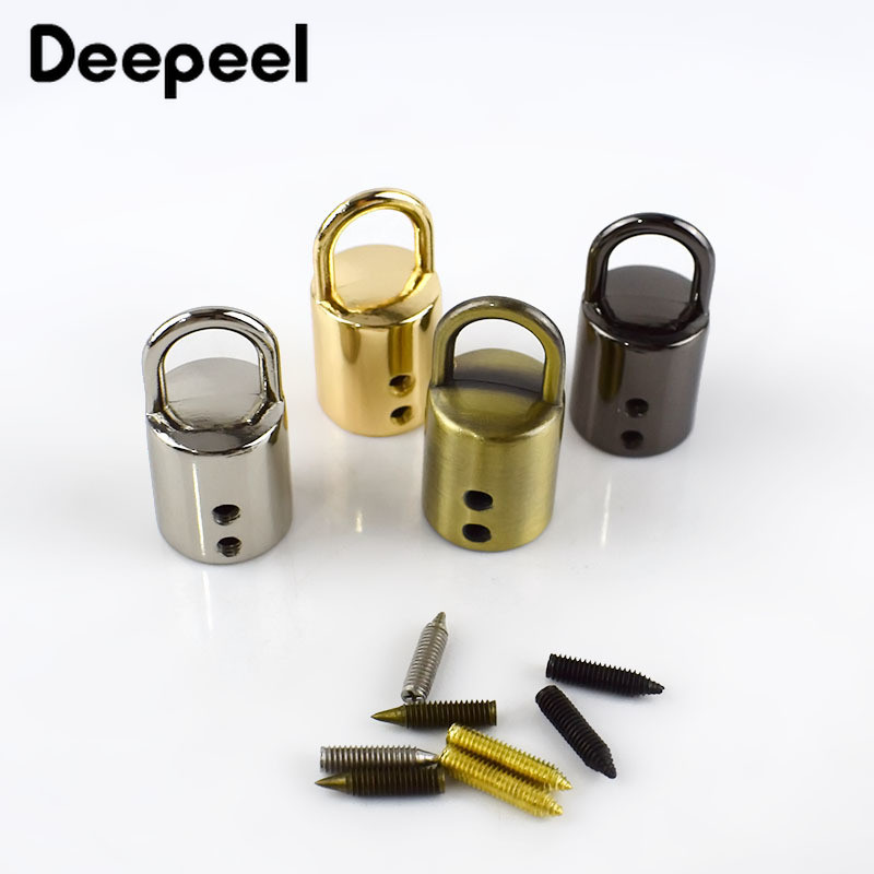 10/20 vnt. 11 mm metalinio krepšio sagties laido užrakto kamštis rankinės dirželio uodegos segtukas kutais kutais dangtelis Užsegimas Pakaba „Pasidaryk pats“ aparatūros priedai