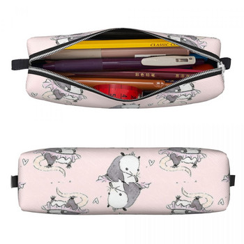 Possums The Most Creature Pencils Cases Classic Cute Opossum Pencilcases for Student Big Students School Gifts Pencilcases