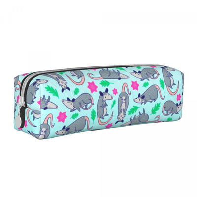 Opossum Possum pieštukų dėklai gyvūnų pieštukų dėžutės rašiklio laikiklis, skirtas studentams didelės talpos krepšiams, mokykliniams kosmetikos raštinės reikmenims