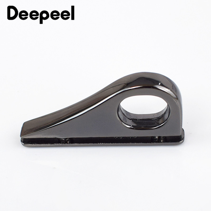 Deepeel 4 τμχ τσάντα πλαϊνό κλιπ μεταλλικές πόρπες Τσάντες Τσάντες αλυσίδα με κουμπωτά γάντζοι τσάντα χειρολαβές Λουράκι λαβές σύνδεση Κρεμάστρα κούμπωμα DIY Leather Craft