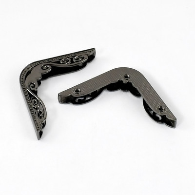 4/10 vnt. Deepeel 47 mm maišelio kampas su varžtu rankinės krašto apsaugai Metaliniai kabliukai sagtys Dekoravimo įranga Krepšiai Priedai