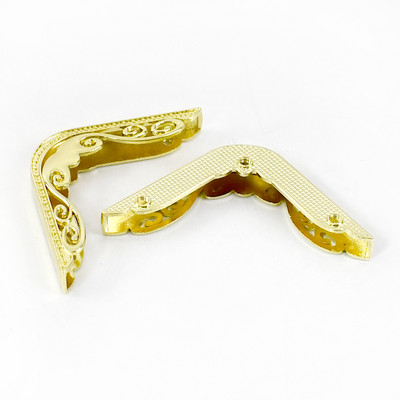 4/10 vnt. Deepeel 47 mm maišelio kampas su varžtu rankinės krašto apsaugai Metaliniai kabliukai sagtys Dekoravimo įranga Krepšiai Priedai