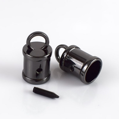 5/10db Táska Fém Csatok Kézitáska Szíj Bojt Rojtos Kupak Kapocs Csatlakozó Akasztó Bőr Kötél Vezetékzár Barkács hardvertartozékok