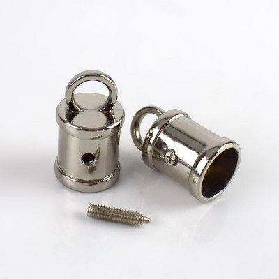 5/10db Táska Fém Csatok Kézitáska Szíj Bojt Rojtos Kupak Kapocs Csatlakozó Akasztó Bőr Kötél Vezetékzár Barkács hardvertartozékok