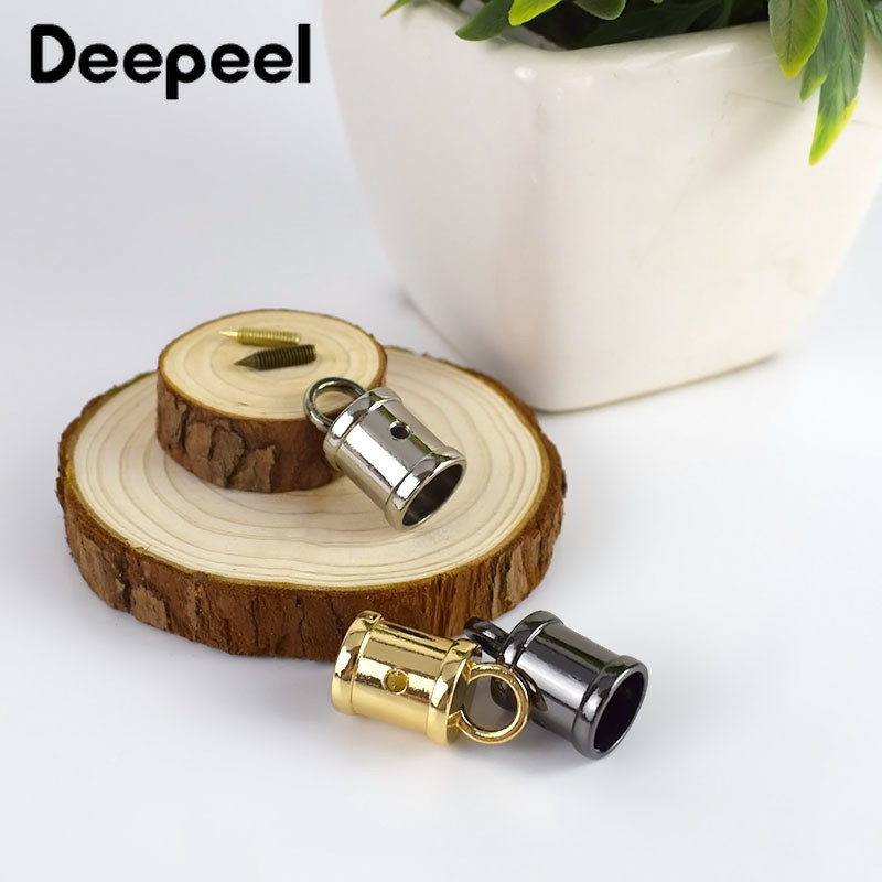 5/10db Táska Fém Csatok Kézitáska Szíj Bojt Rojtos Kupak Kapocs Csatlakozó Akasztó Bőr Kötél Vezetékzár Barkács hardvertartozékok