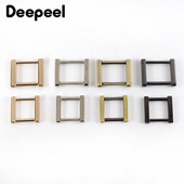 4/10 vnt. Nuimama kvadratinė metalinė sagtis, skirta krepšio dirželiui rankenai užsegimas varžtas „pasidaryk pats“ krepšiai Grandinės pakabos kabliukai šunų apykaklės sagtys F1-22