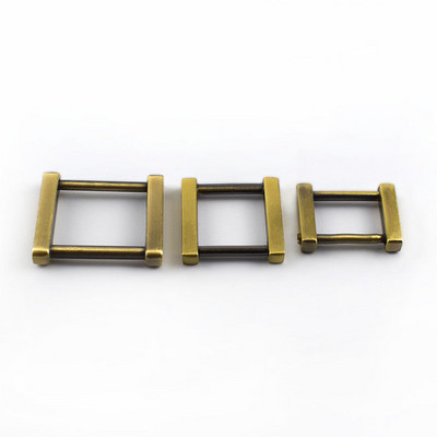 4/10 vnt. Nuimama kvadratinė metalinė sagtis, skirta krepšio dirželiui rankenai užsegimas varžtas „pasidaryk pats“ krepšiai Grandinės pakabos kabliukai šunų apykaklės sagtys F1-22