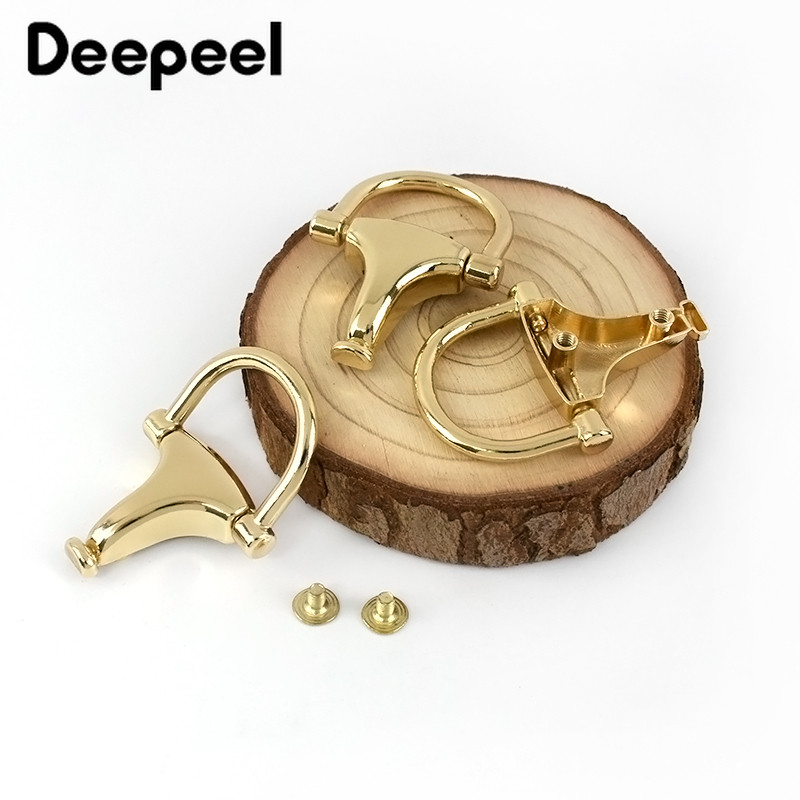 5/10 vnt Deepeel maišelio šoninio segtuko žiedo sagtis metalinis pakabinamas pakabukas užsegama rankena Grandinės kablio sagtys „pasidaryk pats“ aparatūros priedai