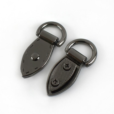 4 vnt 9/10 mm metalinio šoninio spaustuko kabliuko sagtys krepšiams Grandinės jungtis Rankena sagties žiedo užsegimas „pasidaryk pats“ odos rankdarbių siuvimo priedas