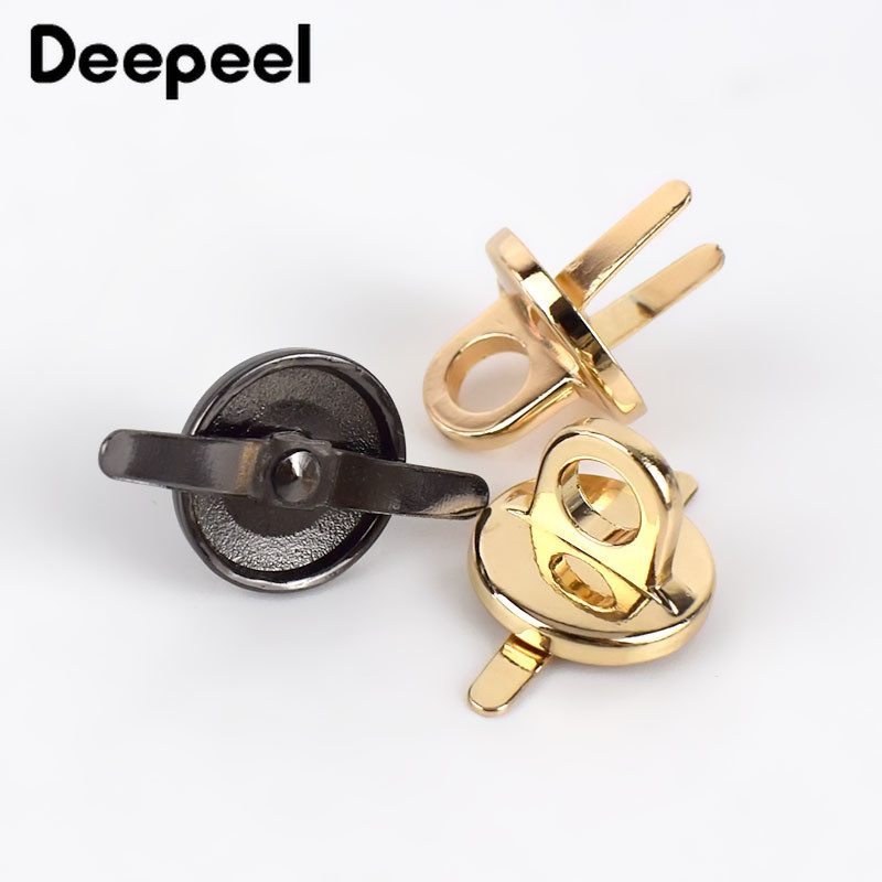 Deepeel 10 buc Cârlig pentru agățat geantă 6x15mm Catarame laterale pentru geanta de mână pentru bagaje Accesorii din piele Articole pentru îmbrăcăminte Decorare BF282