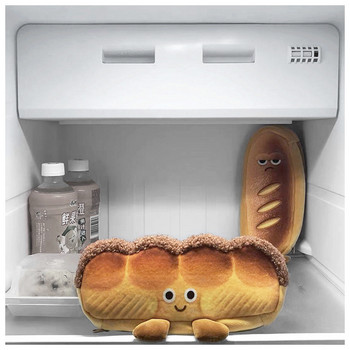 Kawaii Mood Кутия за молив за хляб Сладък карикатурен тост Забавен креативен подарък за студентски канцеларски материали