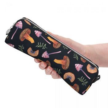 Гъби Моливник с тропически шарки Модни чанти за химикалки Студентски големи предмети за съхранение Ученически пособия Козметични моливи