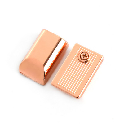 40 bucăți geantă metal fermoar decorare cleme de capăt Catarame frânghie snur opritor șuruburi curele geantă clemă coadă bricolaj accesorii hardware