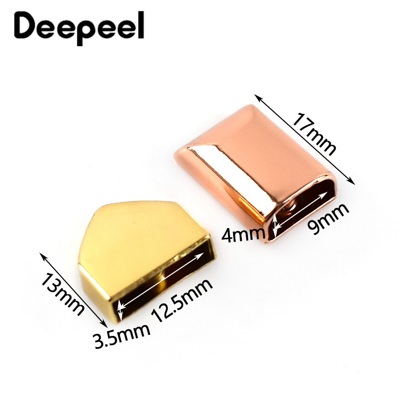 40 bucăți geantă metal fermoar decorare cleme de capăt Catarame frânghie snur opritor șuruburi curele geantă clemă coadă bricolaj accesorii hardware