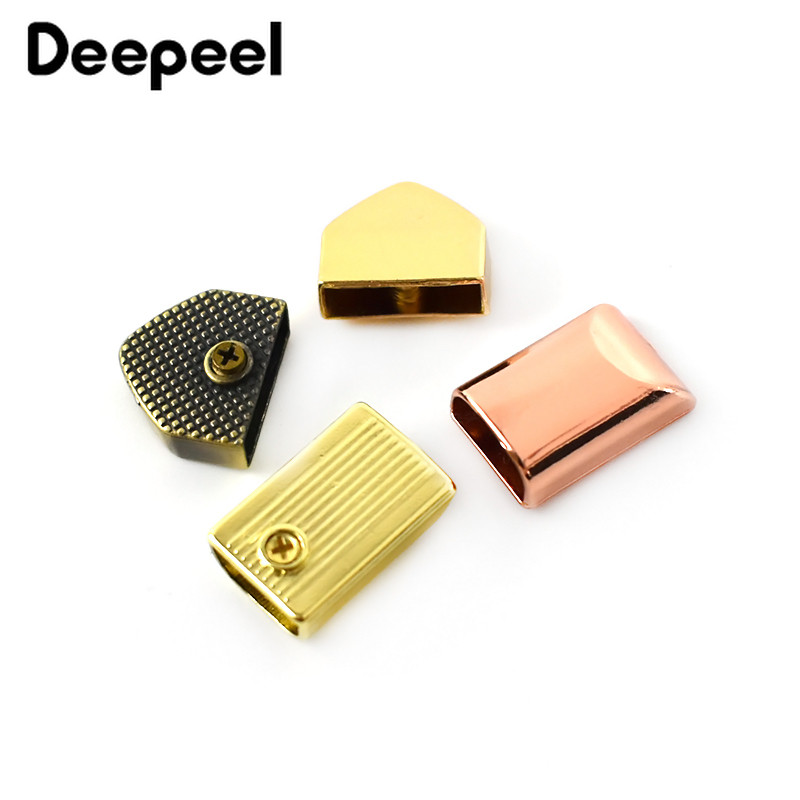 40 bucăți geantă metal fermoar decorare cleme de capăt Catarame frânghie snur opritor șuruburi curele geantă clemă coadă bricolaj accesorii hardware