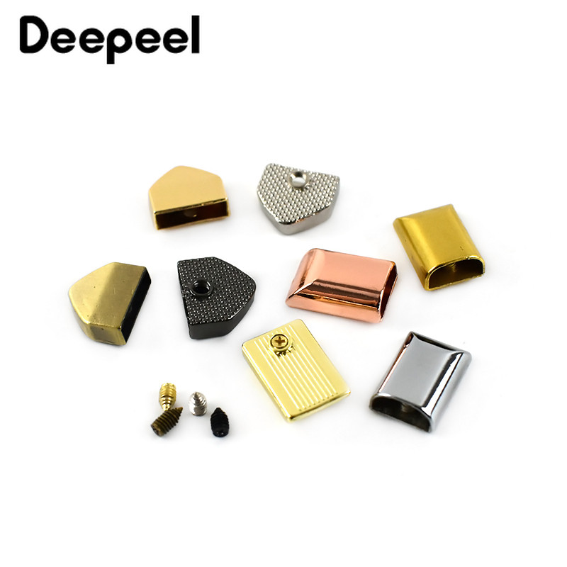 40 bucăți geantă metal fermoar decorare cleme de capăt Catarame frânghie snur opritor șuruburi curele geantă clemă coadă bricolaj accesorii hardware