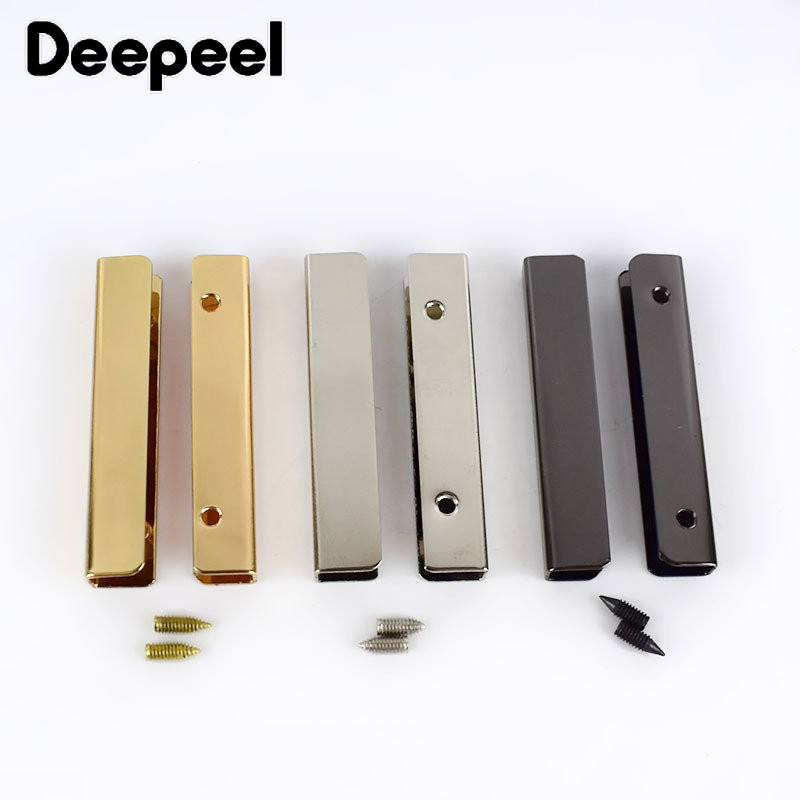 10/20 τμχ Τσάντες 5cm Γωνιακές Βίδες Κλιπ Ακμές Προστατευτικό Μεταλλικές Πόρπες Τσάντα Πορτοφόλι Διακόσμηση Γωνίες DIY Δερμάτινα χειροτεχνήματα Αξεσουάρ