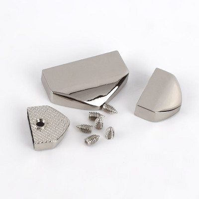 20 vnt. 13/18/25 mm metalinis užtrauktukas, apdailos galiniai spaustukai, kamštis varžtai, rankinės dirželiai, uodegos užsegimas, laido užraktas, „pasidaryk pats“ aparatūros priedai