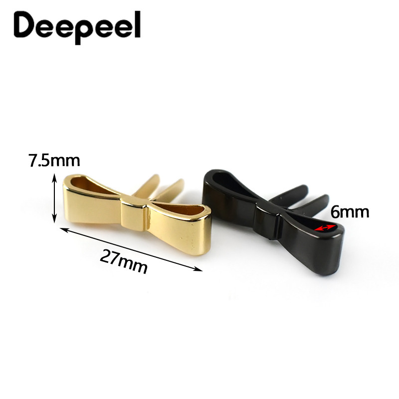 10/20 vnt Deepeel 27*7mm metalinių batų sagtys "pasidaryk pats" krepšio dekoravimas šoninis segtukas sagtis Drabužių etiketė Siuvimo aparatūros priedai