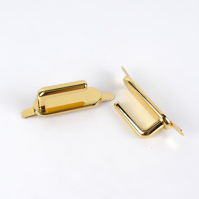 Deepeel5/10pcs Μεταλλικές τσάντες 35mm Πόρπες Μόδα Τσάντα Αψίδα Γέφυρα Κρεμάστρες για Ζώνες Ιμάντας DIY Δερμάτινα χειροτεχνήματα KY547