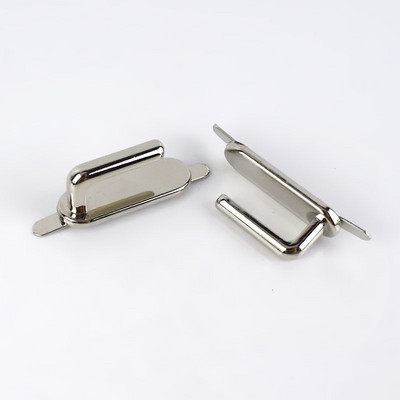 Deepeel5/10pcs Μεταλλικές τσάντες 35mm Πόρπες Μόδα Τσάντα Αψίδα Γέφυρα Κρεμάστρες για Ζώνες Ιμάντας DIY Δερμάτινα χειροτεχνήματα KY547