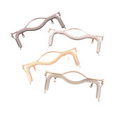 1vnt., 20,5x10,5 cm, madingi moteriški krepšiai, rankena, metalinė, „pasidaryk pats“ monetų rankinė, rankinė, rankinė, užsegimas, užraktas, arkos rėmas, krepšiai, priedai