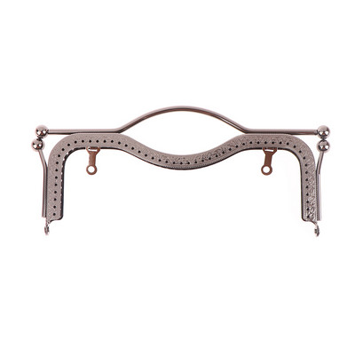 1vnt., 20,5x10,5 cm, madingi moteriški krepšiai, rankena, metalinė, „pasidaryk pats“ monetų rankinė, rankinė, rankinė, užsegimas, užraktas, arkos rėmas, krepšiai, priedai