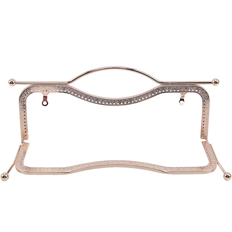 Πορτοφόλι Πορτοφόλι Χειροποίητη τσάντα Σχήμα Big Kiss κούμπωμα Κέρμα ανάγλυφο DIY Quilting Χειροποίητη τσάντα / μπρονζέ Ασημί Χρυσό Μαύρο Τσάντα Axxessories