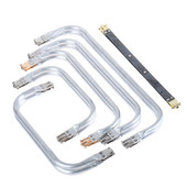 16-30 cm Cadru pentru geantă Doctor Poșetă Cadru metal aluminiu Tub cadru geanta Mâner Accesorii Piese pentru geanta de ambreiaj