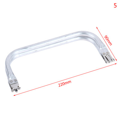 16-30 cm Cadru pentru geantă Doctor Poșetă Cadru metal aluminiu Tub cadru geanta Mâner Accesorii Piese pentru geanta de ambreiaj