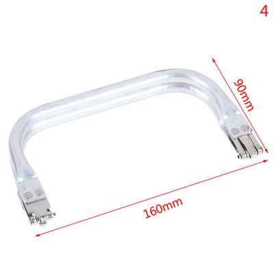 16-30 cm Cadru pentru geantă Doctor Poșetă Cadru metal aluminiu Tub cadru geanta Mâner Accesorii Piese pentru geanta de ambreiaj