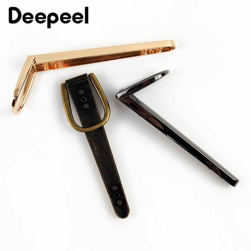 2 vnt. 21*132 mm krepšio rankenos Kabantys sagtys Metaliniai siuvimo laikikliai Piniginė Dekoratyviniai sagčių krepšiai Jungtis „Pasidaryk pats“ aparatūros priedai