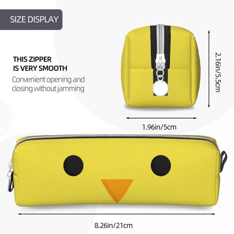 Μολυβοθήκη Cute Little Chick Chicken New Stand Θήκη Μολυβοτσάντες Φοιτητική Μεγάλη Αποθήκη Δώρα Μολυβοθήκη