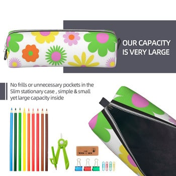 Μαργαρίτα Floral Μολυβοθήκη Flower Pencilcases Μολυβοθήκη για κορίτσια Αγόρια Τσάντα μεγάλης χωρητικότητας Δώρα γραφείου Χαρτικά