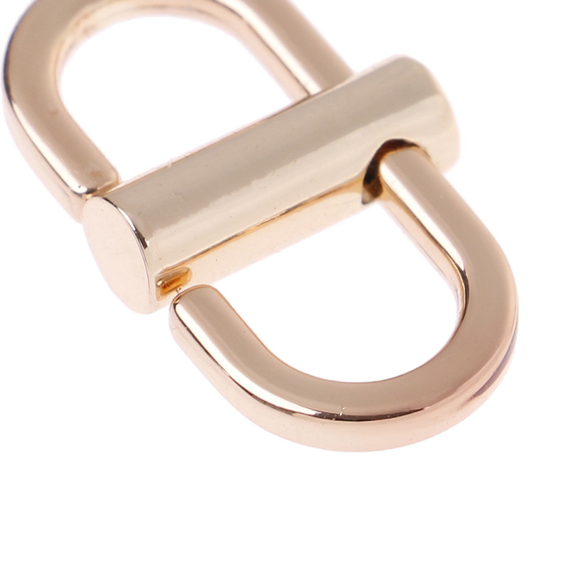 1 poros piniginės krepšio grandinės ilgio reguliuojama sagtis Metalinio krepšio dirželio grandinė, reguliuojama sutrumpinti įrankį, pasukamo žiedo jungtys, sagtys