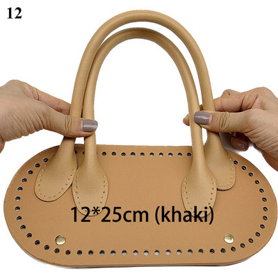 Kézzel készített kézitáska vállpánt üreges szőtt táska készlet vödör táska bőr táska alsó övvel táska fogantyúval barkács kézitáskához