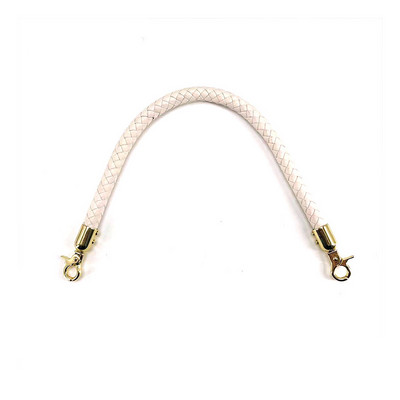 Lady lühikesed kotirihmad Pu-nahast punutud köiega käepidemed käekoti jaoks Õlakoti rihm isetehtud asenduskotid vöö isetehtud kotiosad