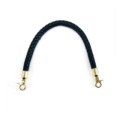 Lady lühikesed kotirihmad Pu-nahast punutud köiega käepidemed käekoti jaoks Õlakoti rihm isetehtud asenduskotid vöö isetehtud kotiosad